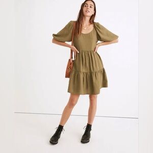 Madewell Olive Mini Dress